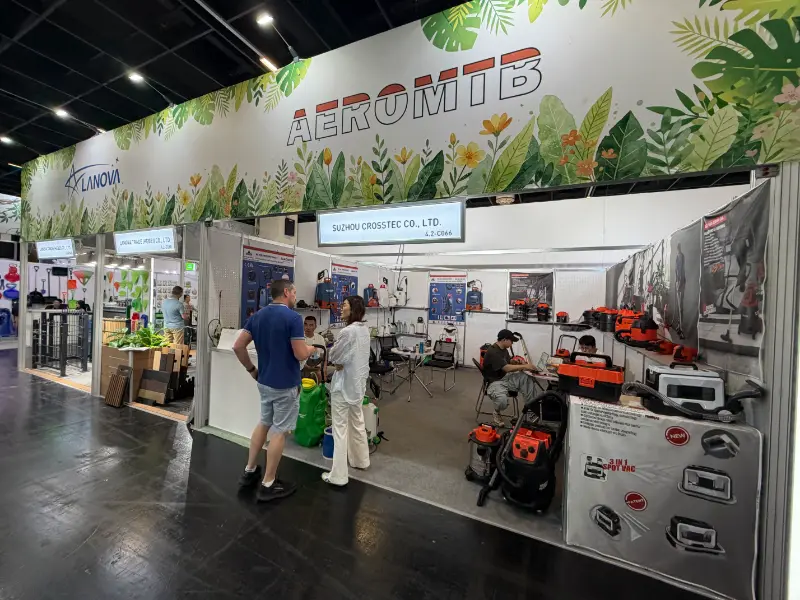 Crosstec في Spoga+Gafa 2026 Cologne - حلول الرش الكهربائية المبتكرة تجذب الانتباه